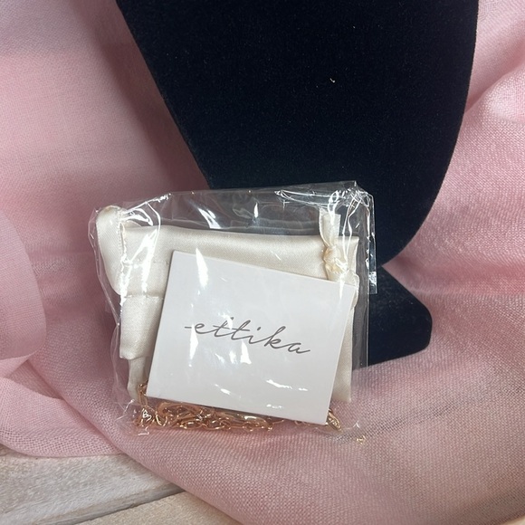 Ettika medallion choker front closure chunky necklace - Picture 5 of 7